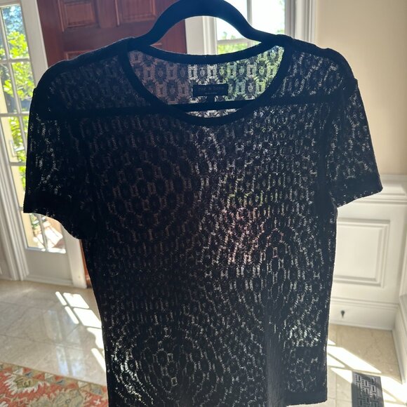 rag & bone patterned transparent t-shirt - Picture 1 of 4